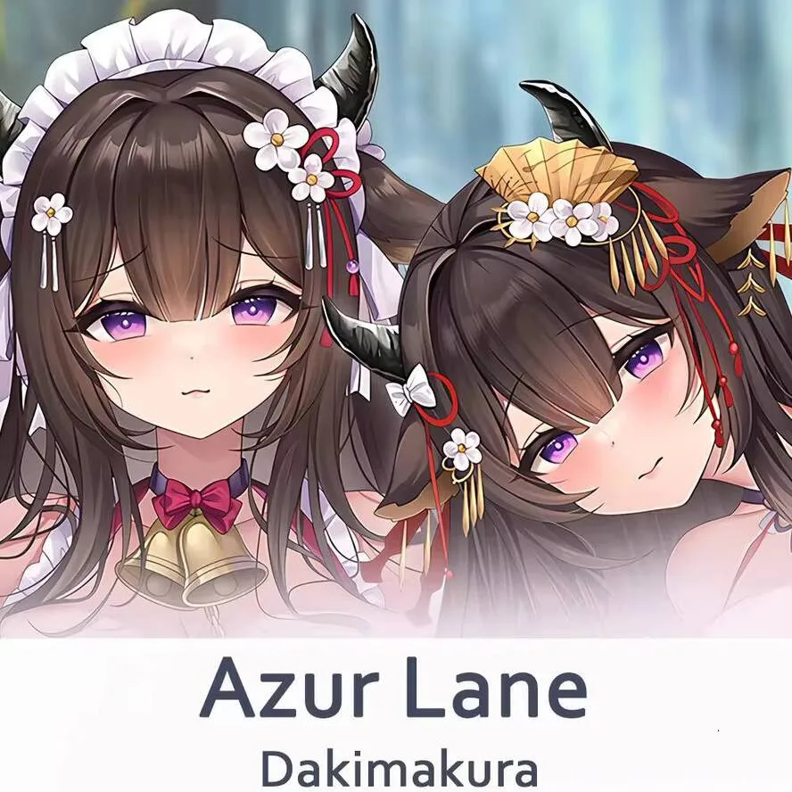 

Dakimakura Azur Lane Kashino 2WAY петля наволочка для тела чехол аниме игровая подушка рождественские подарки