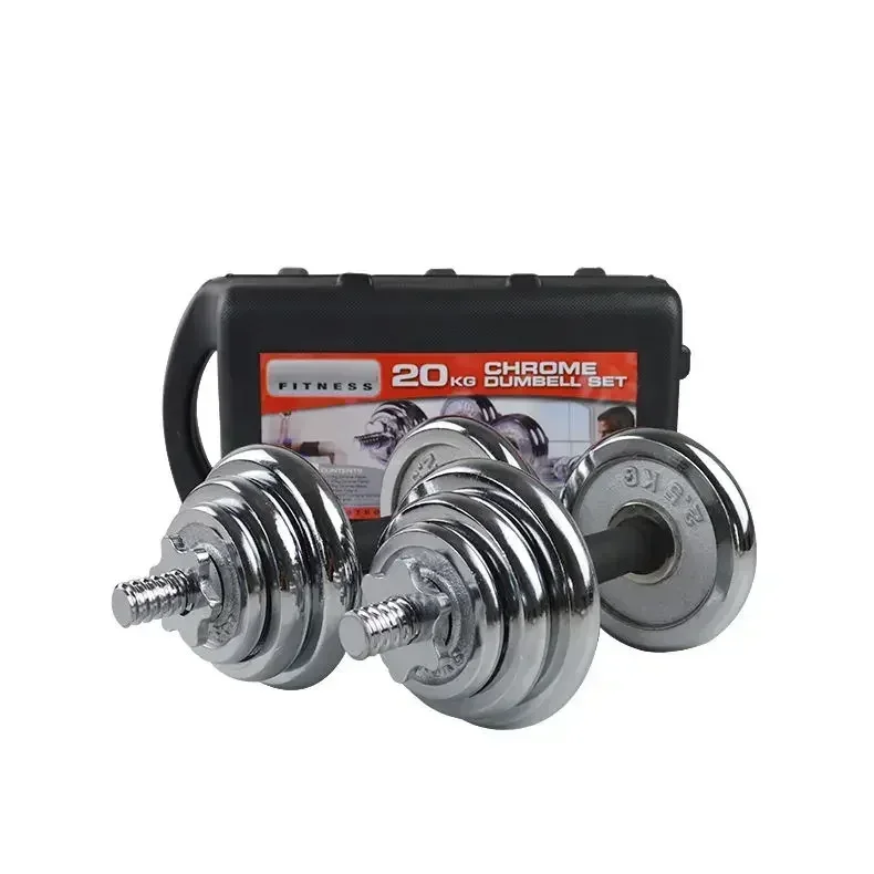 Manufacturers Selling 20kg-30kgkg Gym Commercial Fitness Weight Adjustable Dumbbell Barbell Set.