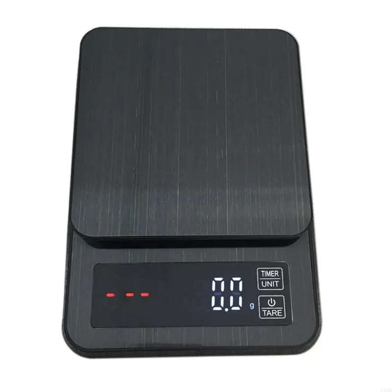 L9NB Coffee Scale Kitchen Scale Digital Electronic Scale with Timer Jewelry Scale Mini Household Weighing Scale