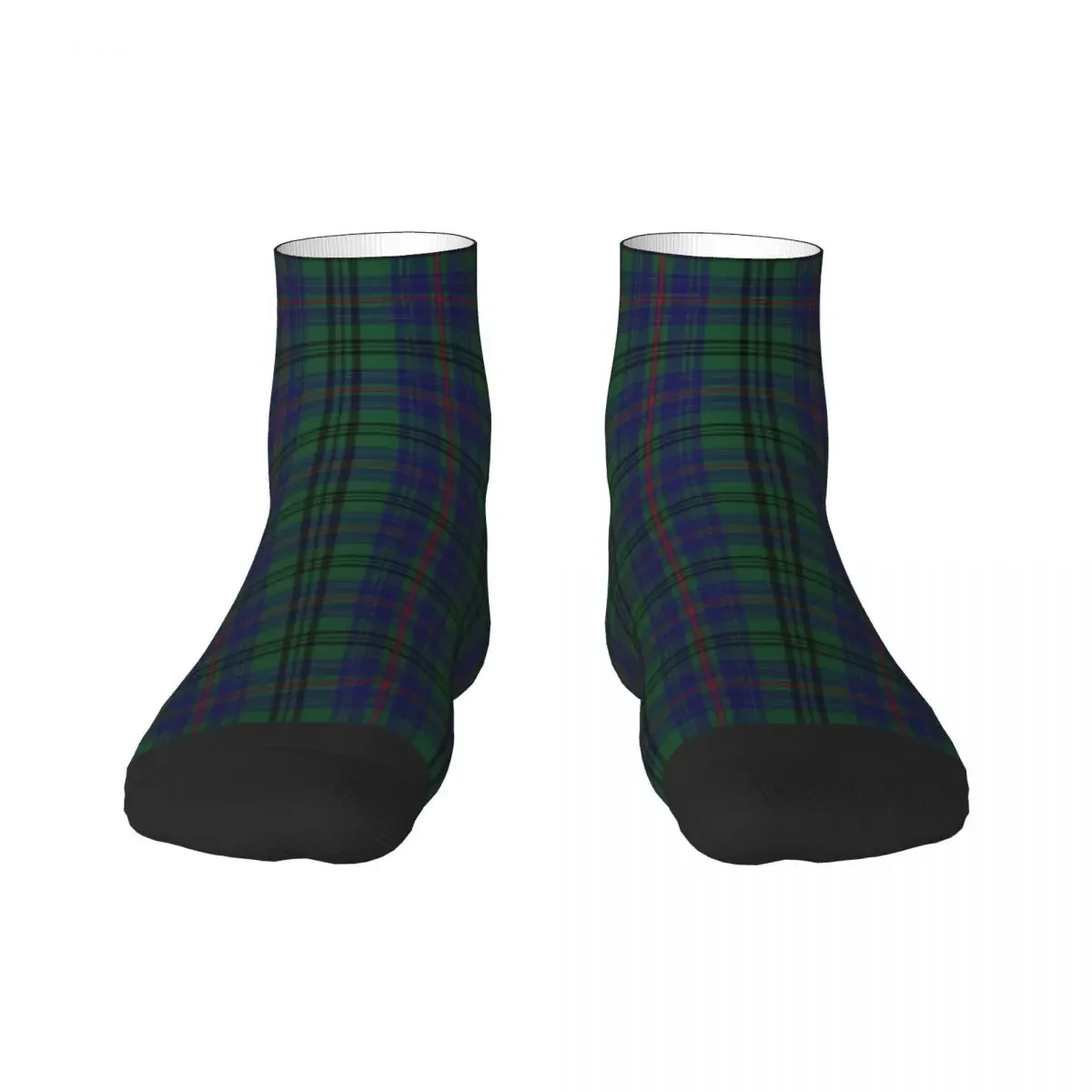 Scottish Clan Tartan Plaid Dress Socks Mens Womens Warm Funny Novelty Popular Gingham Crew 