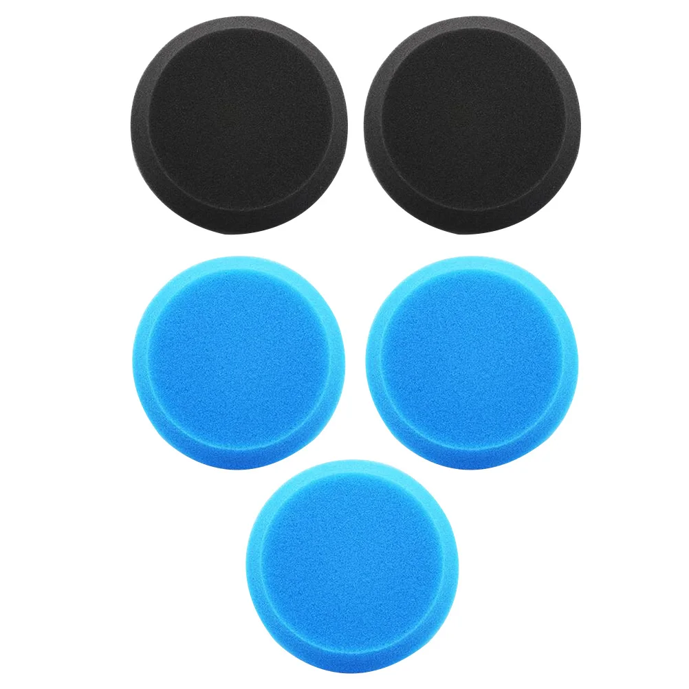 

5 Pcs Car Wax Applicator Handheld Cleaning Sponge Round for Painting Manual Sponges