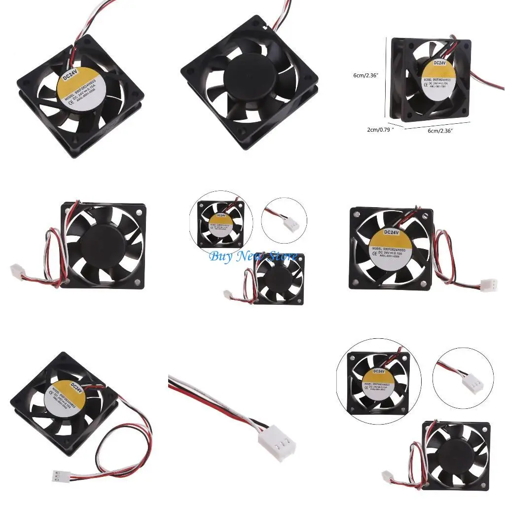 

20CE 9WF0624H603 24V 0.15A A90L-0001-0508 6015 Cooling Fan for FANUC System Special