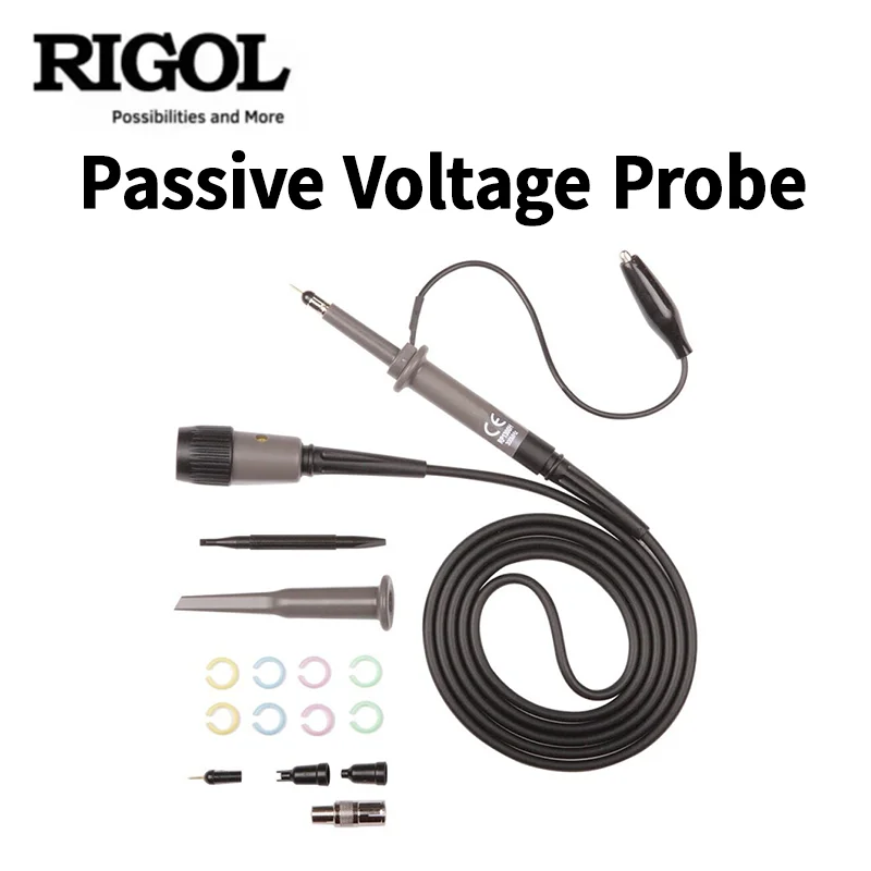 Sonde d'oscilloscope haute tension RIGOL RP1300H 300 MHz | Rapport d'atténuation 100:1 | Entrée maximale 2000 V CAT I et 1500 V CAT II