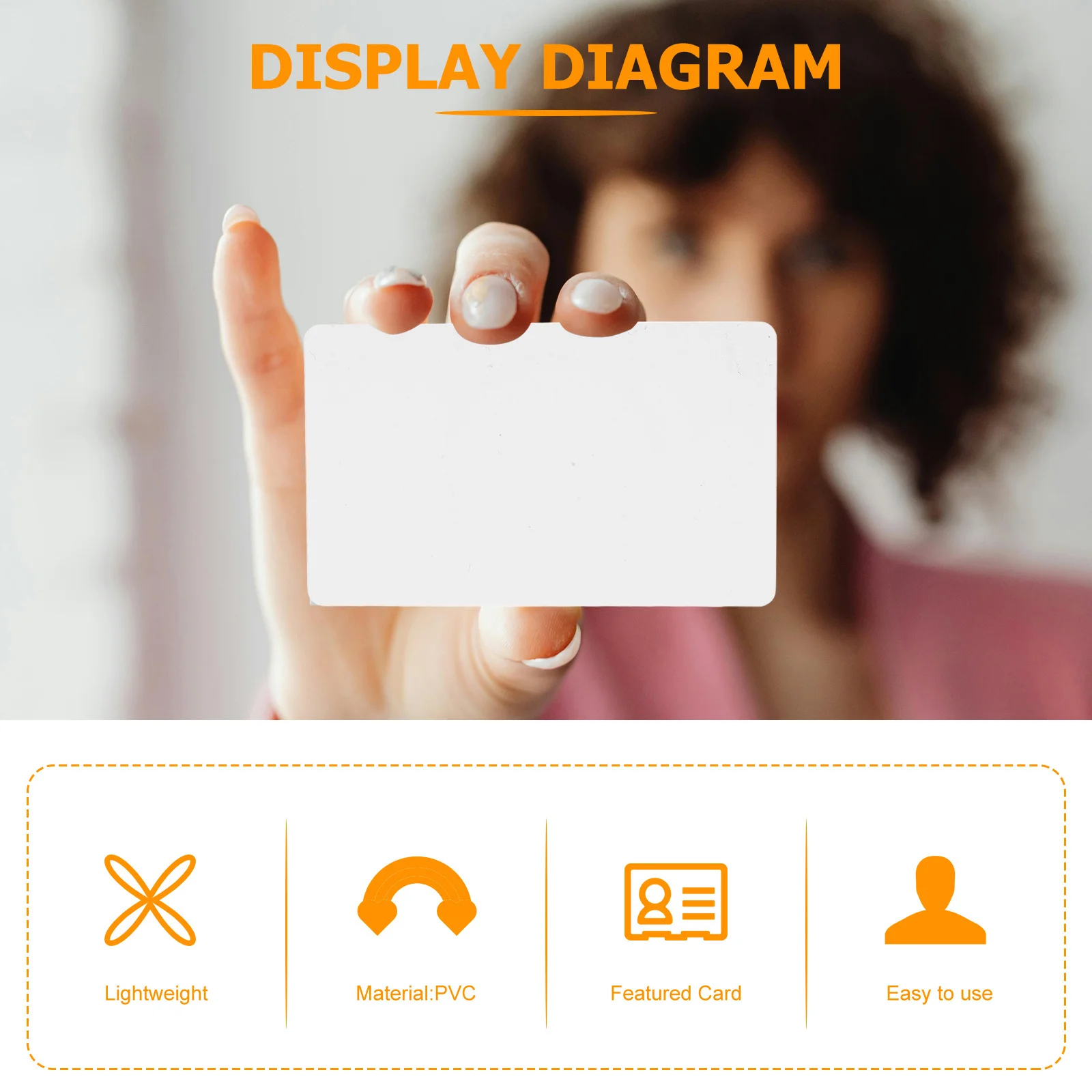 30 шт., пустые чип-карты из ПВХ, белые пластиковые микросхемы для контроля доступа, печать значков, студенческий идентификатор, создатель кредитных карт