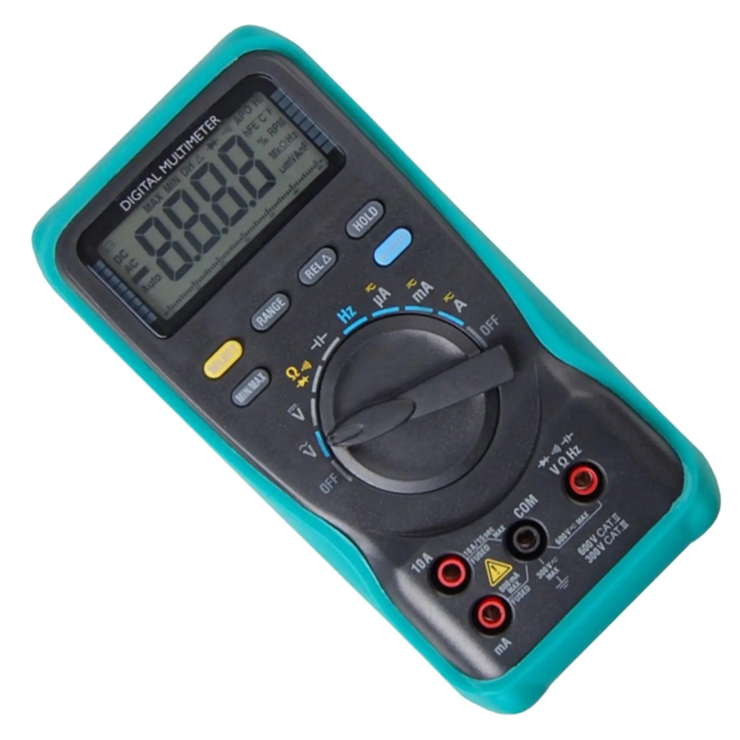 Multimeter Digital Kyoritsu1012 dengan Pengukur Arus Tegangan AC/DC True RMS KEW1012
