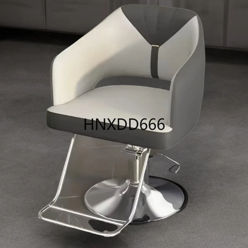 

Liftable Stainless Steel Haircutting Chair Net Red Simple Barber Shop Hair Salon Special Use Sgabello Estetica Salon Furniture