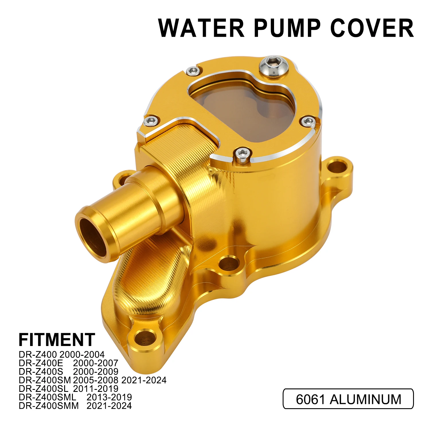 Motorcycle Water Pump Cover For Suzuki DRZ400/400E/400S DRZ400SM DRZ400SL DRZ400SML DRZ400SMM Electric Dirt Bike