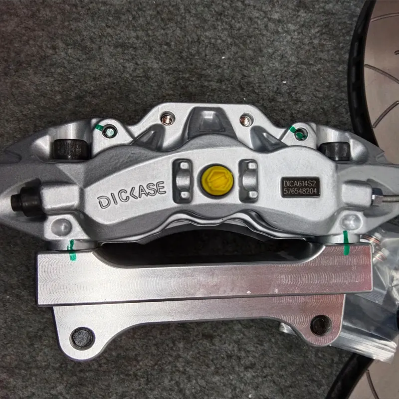 Dicase Silver 6 Pot Big Brake Caliper Kits with 380mm Disc Rotor for Mercedes-Benz C200R W203 W204 W207