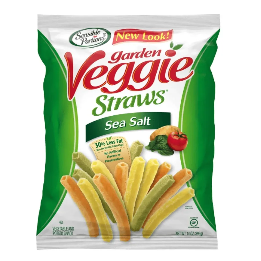 

Sensible Portions Садовые соломинки для овощей Морская соль 14 унций