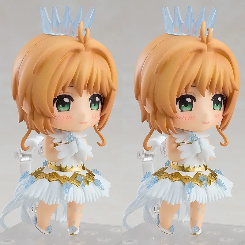 

Original 11Cm ねんどろいど #1040 Sakura Kinomoto CLEAR Ver. Action Figure Toys For Kids Gift Collection Model Ornaments