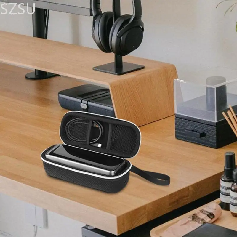 SZSU Water Resistant Storage Organiser Box With Metal Zippered Pulls Internal Storage Pocket for 27650mAh Mobile Power