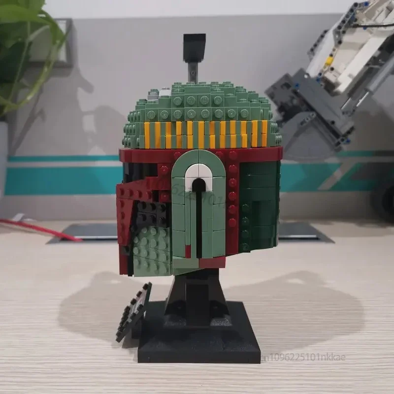 MOC-75277 スタープラン DIY アセンブリボバヘルメット MOC 宇宙船バトルモデルビルディングブロック建築教育アセンブリモデルおもちゃ