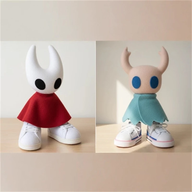 

Плюшевая мягкая кукла в стиле игры Silken Melody Bug Knight, милый стиль для геймеров, подростков, домашний настольный дисплей, подарок на Хэллоуин