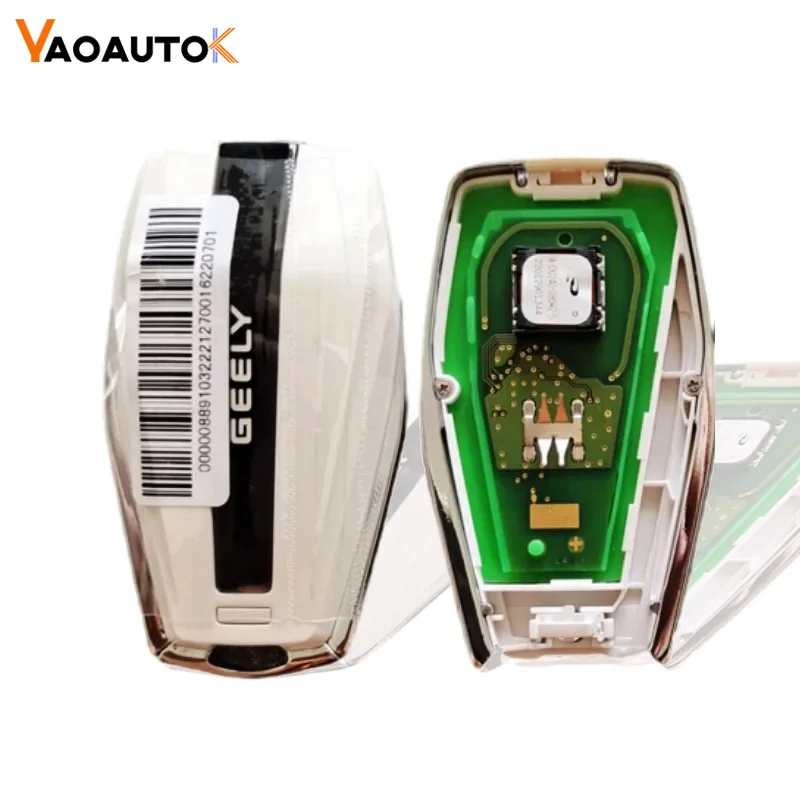 Smart Remote Key Original Car Keyless 433Mhz 4A/47 Chip For Geely Okavango Azkarra Atlas Coolray Monjaro KX11 Emgrand X7 X3 S1