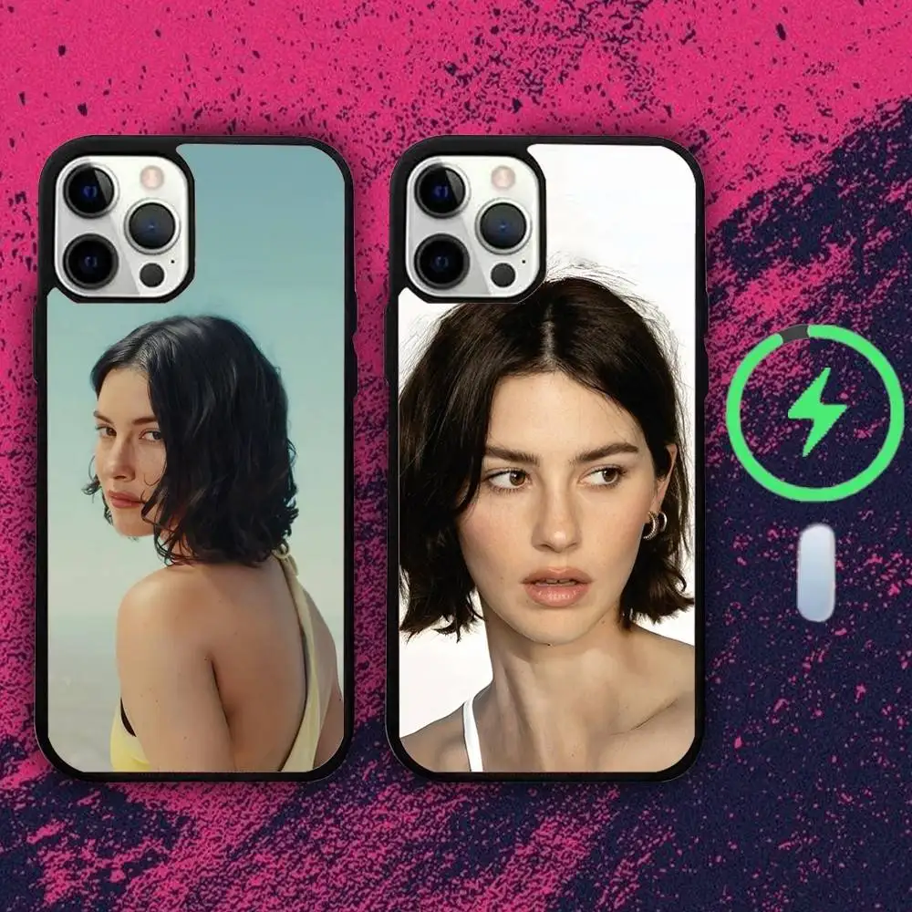 

Hot Singer G-Gracies A-Abrams Phone Case For iPhone 16e,16,15,14,13,12,11,Plus,Pro,Max,Mini Magsafe Magnetic Wireless Charging