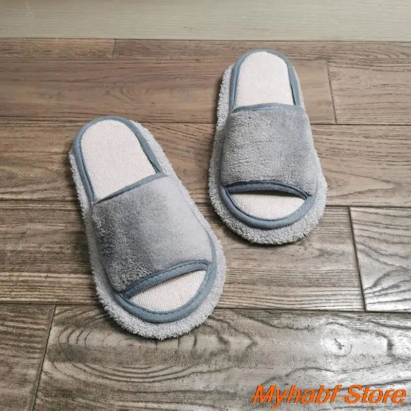 Washable Floor Cleaning Slippers Microfiber Cleaning Shoes Floor Dusting Slipper Detachable Lazy Mopping Shoes Floor Mop Slipper