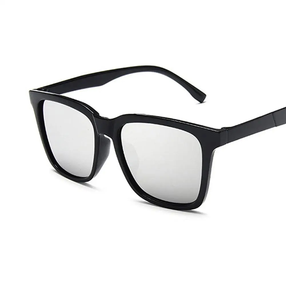 الفاخرة الكلاسيكية الأسود مربع الاستقطاب النظارات الشمسية مرآة السفر نظارات شمسية ظلال زرقاء وهج للجنسين القيادة خمر مكافحة Dr T9G7