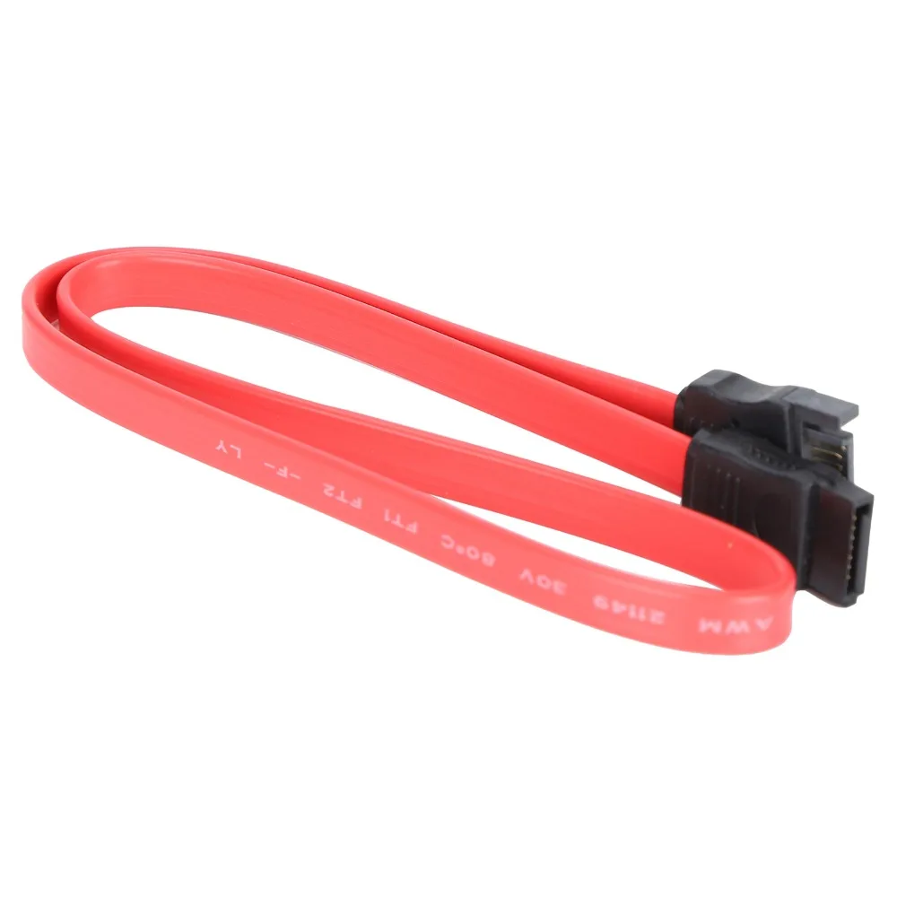 10PCS Durable 7Pin SATA Cable 50cm Length High Speed SSD Data Cable Hard Disk Data Cable Data Transmission