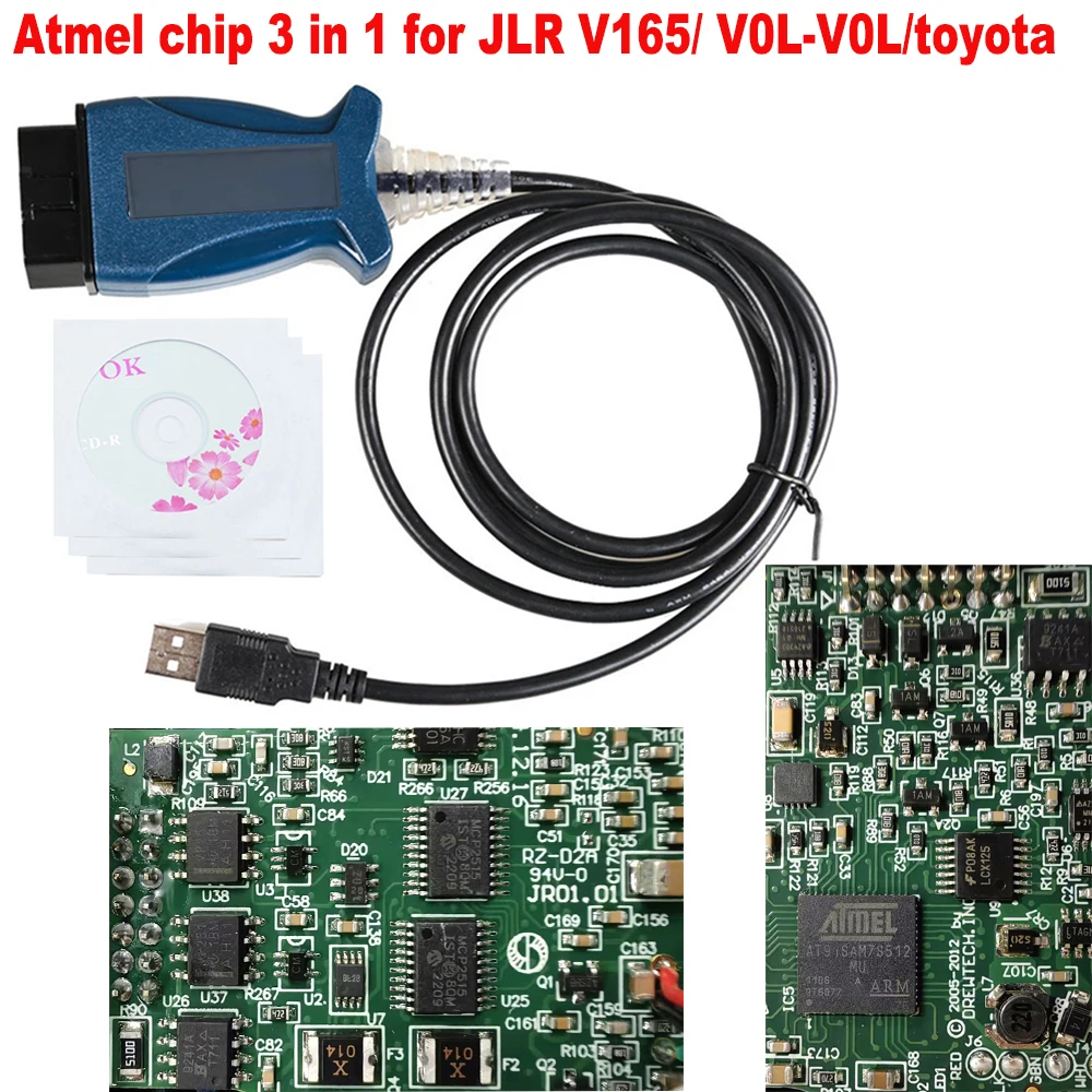 3IN1 JLR مانجوز SDD V165 J2534 كابل باسترو Win10 لجاكوار لاند روفر V0LV0L vida 2014 تويوتا obd2 الماسح الضوئي أداة تشخيصية