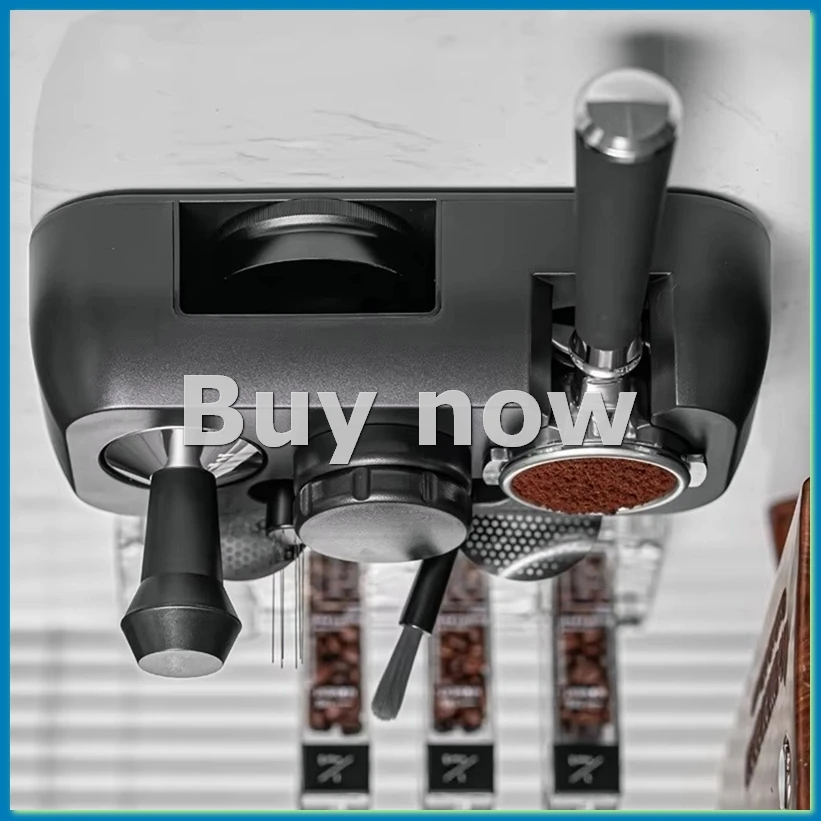 

51-58mm Coffee Tamper Station Stand Universal Coffee Portafilter Storage Rack Coffee Dispenser Holder Base Coffee,A-ABLA