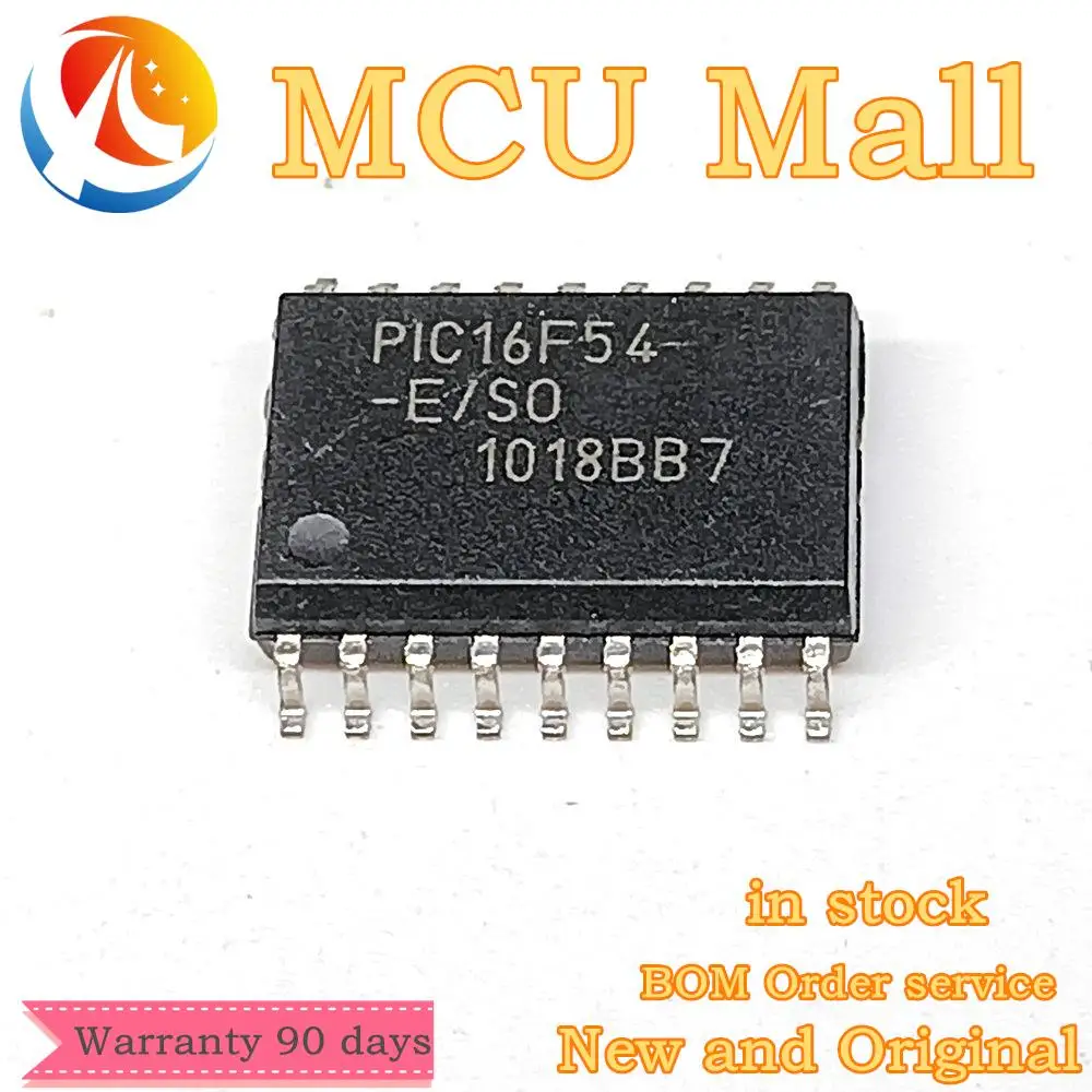 in stock 10PCS  PIC16F54-E/SO PIC16F54 16F54 SOP18 IC