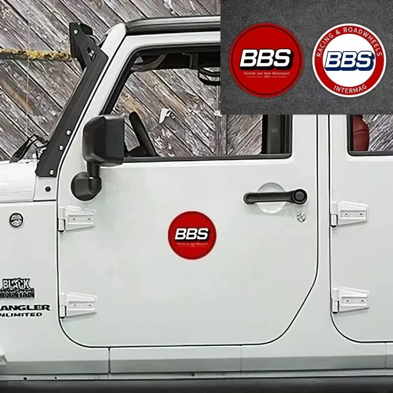 

Car modification stickers body scratches cover decorative glass stickers, racing logo, waterproof sponsor BBS stickers.