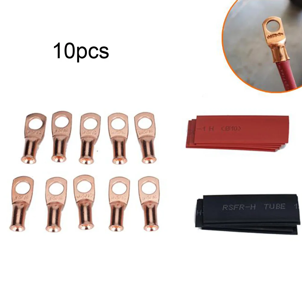 

Термоусадочная трубка для электроники, кабельный наконечник AWG, соединитель, термоусадочная трубка, кольцевой терминал, серия по стандарту США