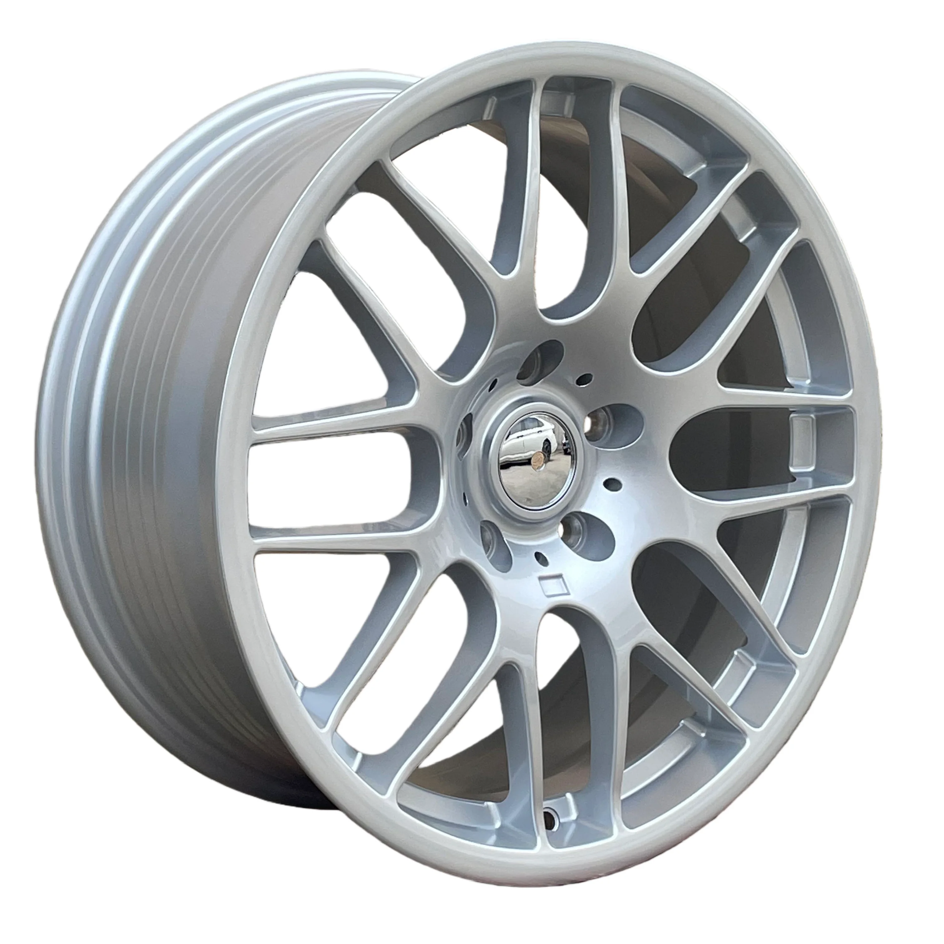 

163M 18-дюймовые серебристые диски 5x120 8J 9J с глубокой полкой, из алюминиевого сплава, подходят для легковых автомобилей BMW 1, 3, 5 серий, M2