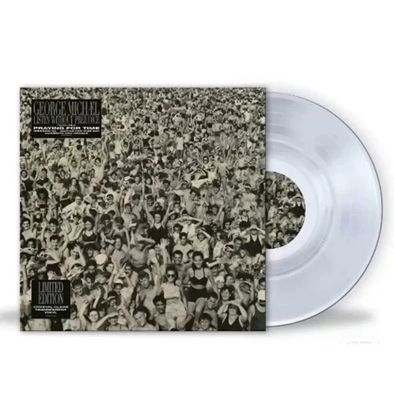 

George Michael Listen Without Prejudice Vol. 1 Transparent Glue LP for Vinyl Record Players