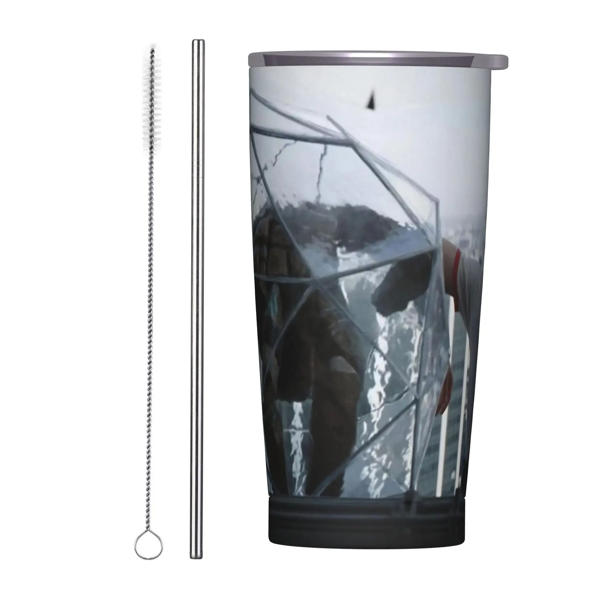 Project Hail Mary Movie Tumbler Vacuum Insulated Rockys Alien Thermal Cup Vacuum Flask Smoothie Tea Mug Spill Proof, 20oz