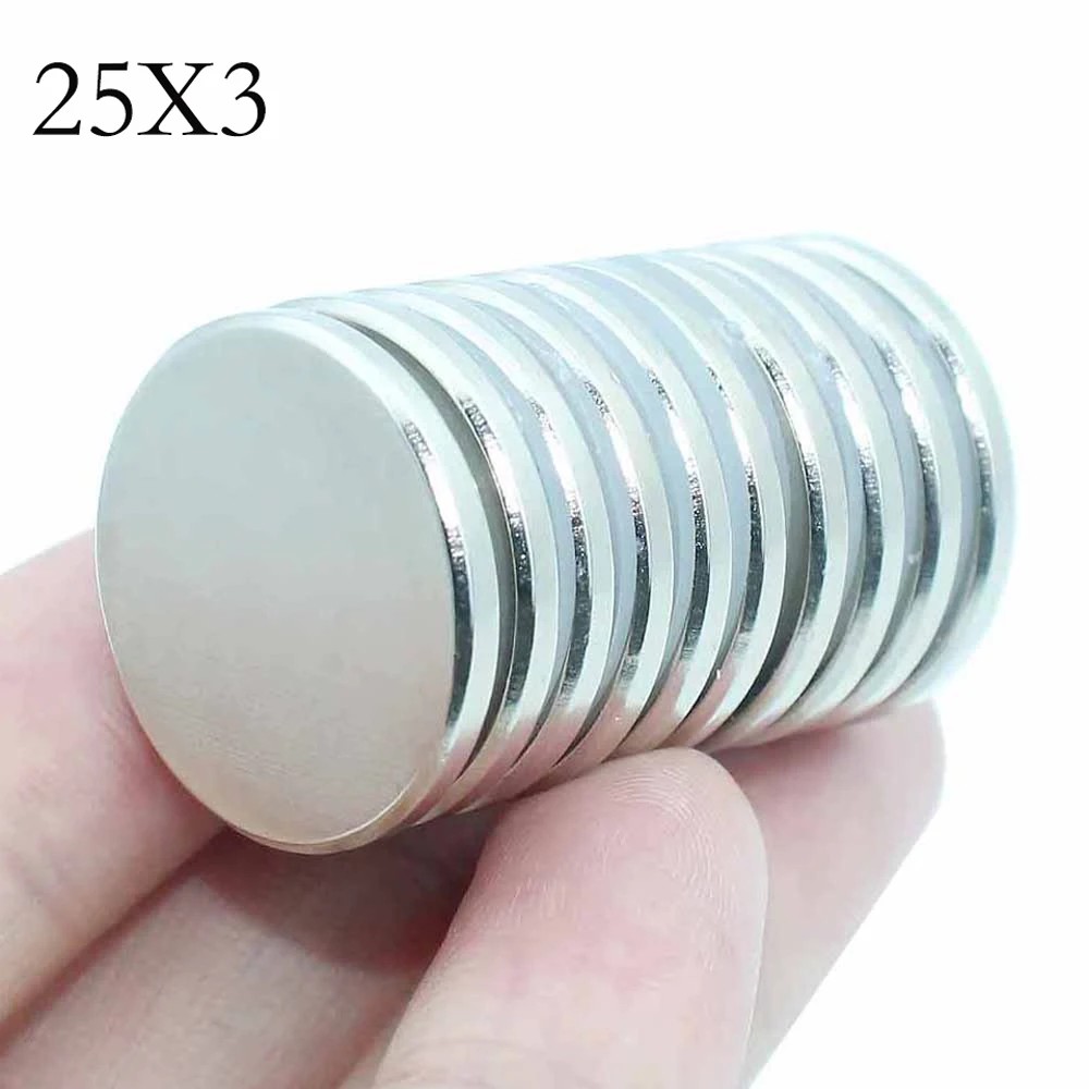 Super Strong Magnet 5x3/6x3/7x3/8x3/9X3/10x3/12x3/15x3/18x3/20x3/25x3/30x3mm Round Magnetic NdFeB Neodymium Powerful Disc imanes