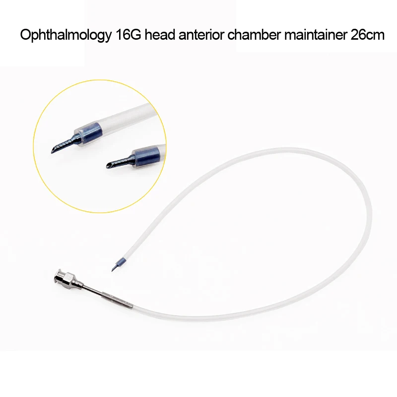 Anterior chamber maintainer Titanium ophthalmology 16G head anterior chamber maintainer