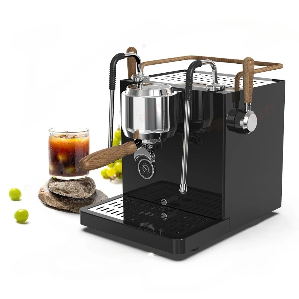 Espresso Machine Small Commercial Coffee Machine Double Pumps