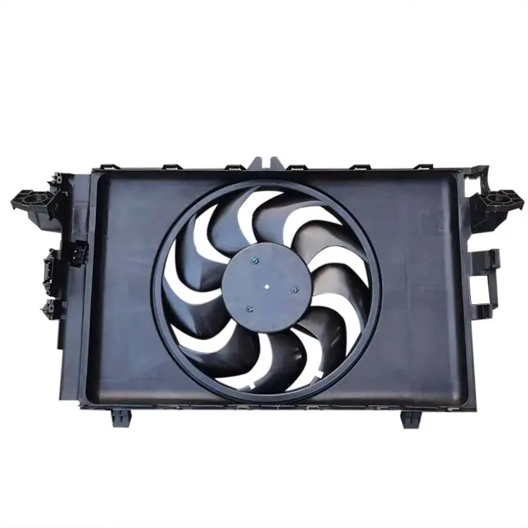 High quality cooling fan and shroud for tesla accessories model 3. No. 1077084 tesla radiator