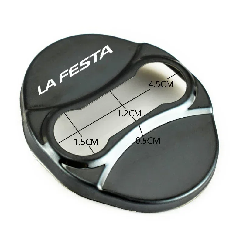 4PCS Metal Car Door Lock Cover Protective Buckle Stickers for Hyundai LA Festa Logo 2022 Auto Anti Rust Case Shell Accessories