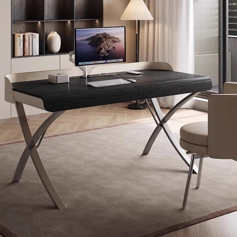 Desk Italian Solid Wood Computer  Home Study Desk Designer