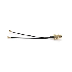 Dual IPX1 To SMA Female Converter Adapter Cable for DJI O3 Air Unit FPV freestyle VTX Antenna DIY parts