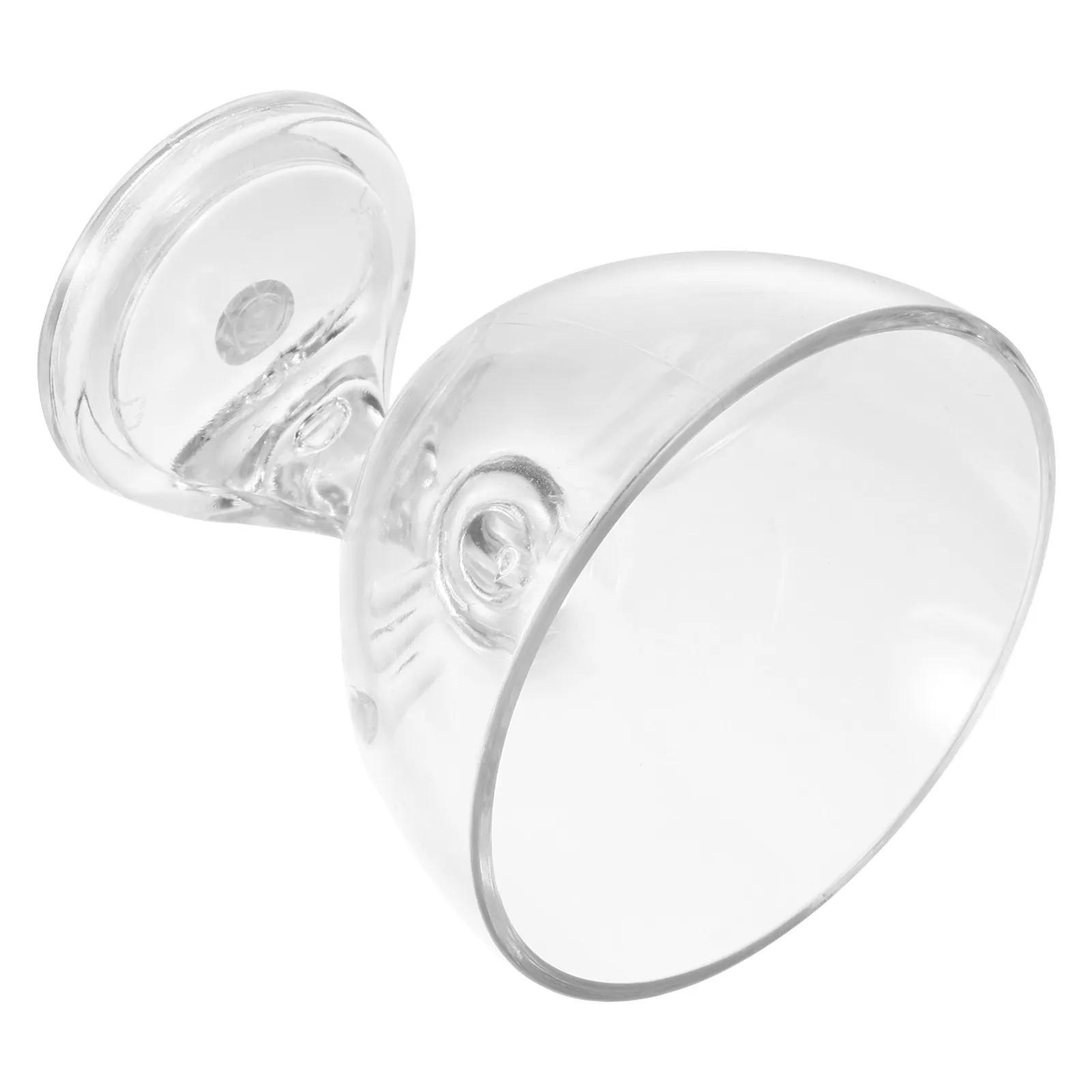 

Прозрачный пластиковый стакан для десертов 230 мл, контейнер для мороженого и напитков, современный дизайн для вечеринок, стакан для мороженого