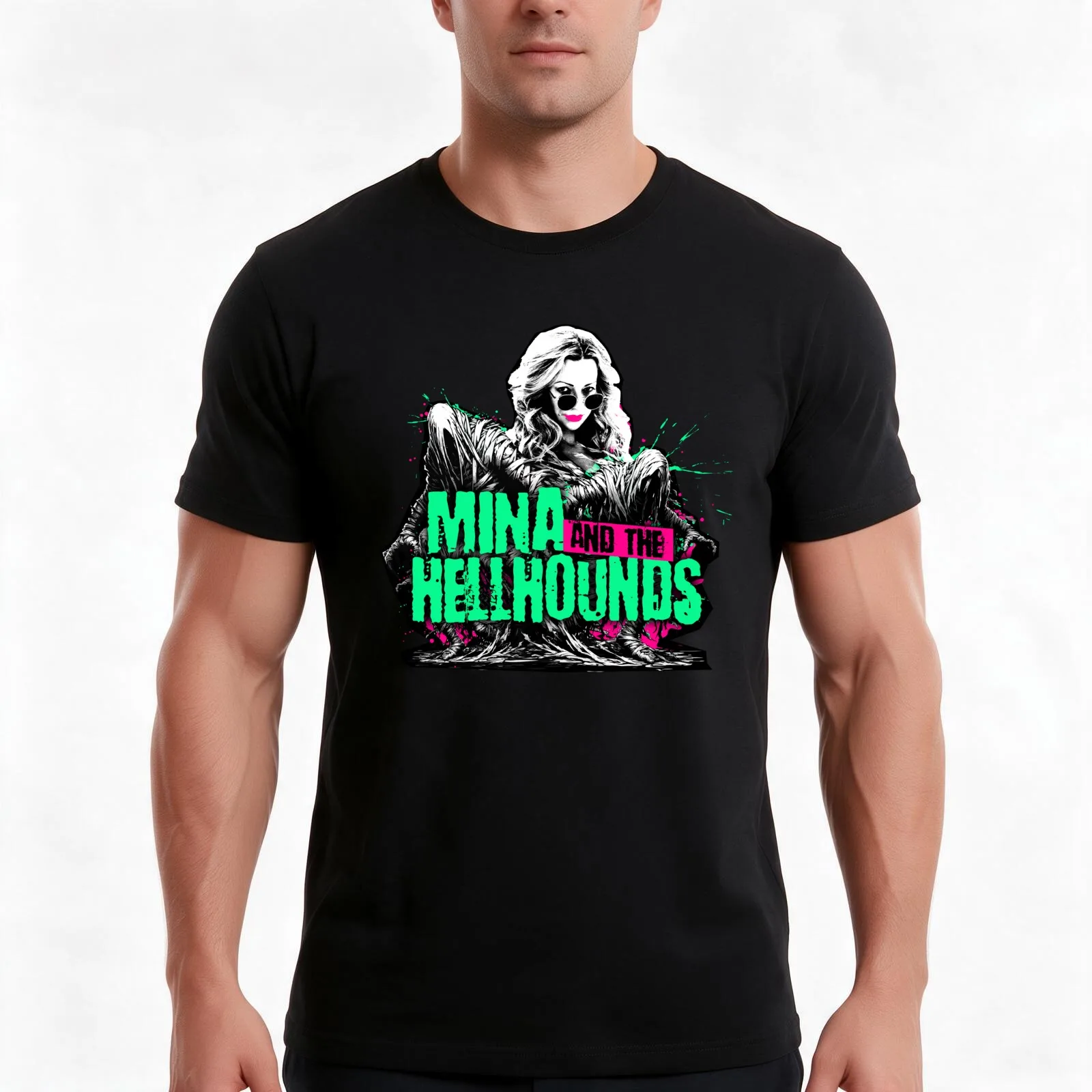 Mina and the HELLHOUNDS Wynonna Earp T-Shirt, Summer Casual Cotton Tee, Oversized Streetwear Tops, Vintage Graphic Print