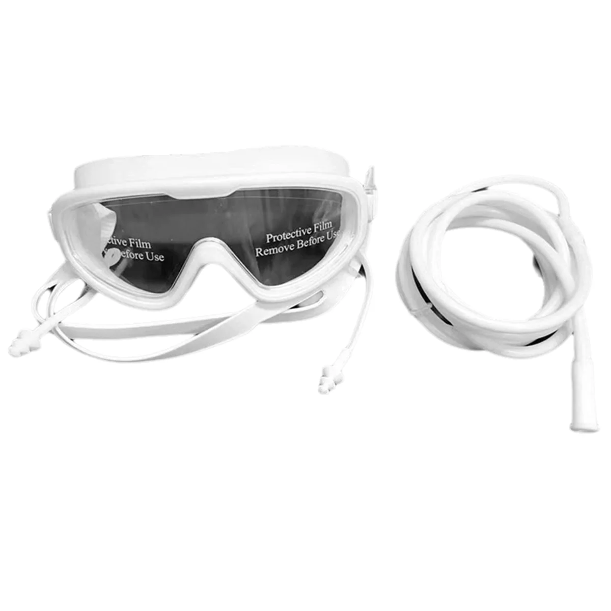 ABKT new Hydrogen Glasses Eye Mask Hydrogen Suction Mask Cooling Glasses Hydrogen Generator Inhalation Machine Accessories White