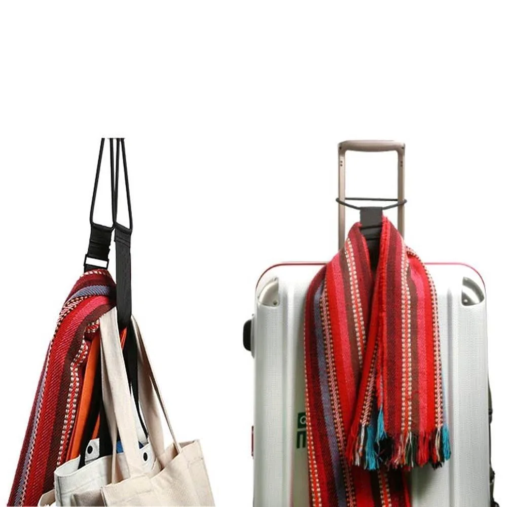 

Multi Use Strong Adjustable Luggage Connector Straps, New Flexible and Adjustable Elastic Fastening Belt for Luggage Strap, Add a Bag Easy to Travel Suitcase (Black）