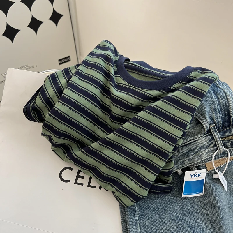 Green stripes