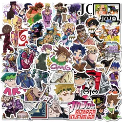 Pegatina de Anime JOJO Bizarre Adventure, regalo de Graffiti, monopatín, álbum de recortes, Maleta, portátil, Riman, venta al por mayor, 10/30/50 Uds.