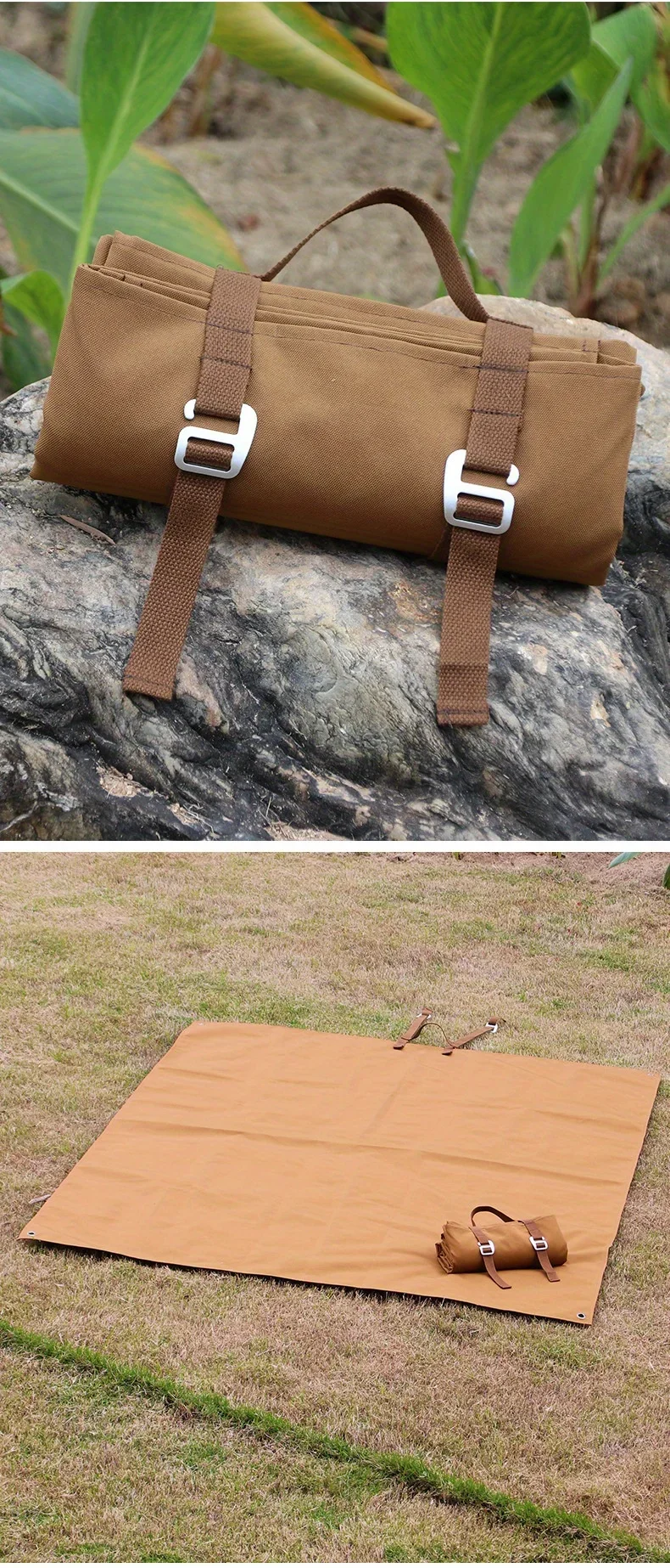 Robuste, wasserdichte Campingmatte mit dickem Oxford-Stoff für Strandpicknick im Freien – Detail 12