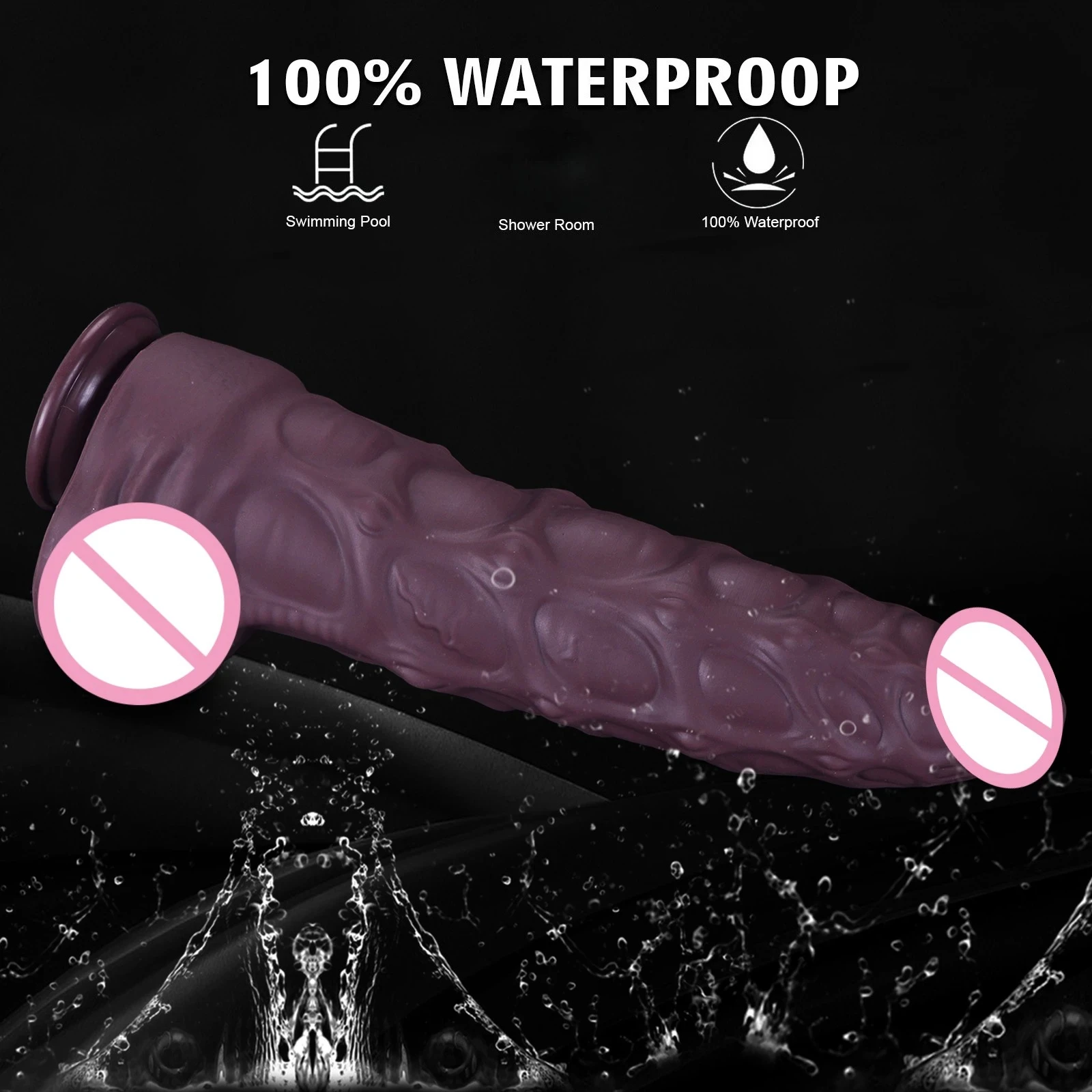 Oversized Sex Shop for Men and Women Sex Product Liquid Silicone G Point Masturbation Butt Plug Adult Sex Toys Anal Plug Auns - view 6