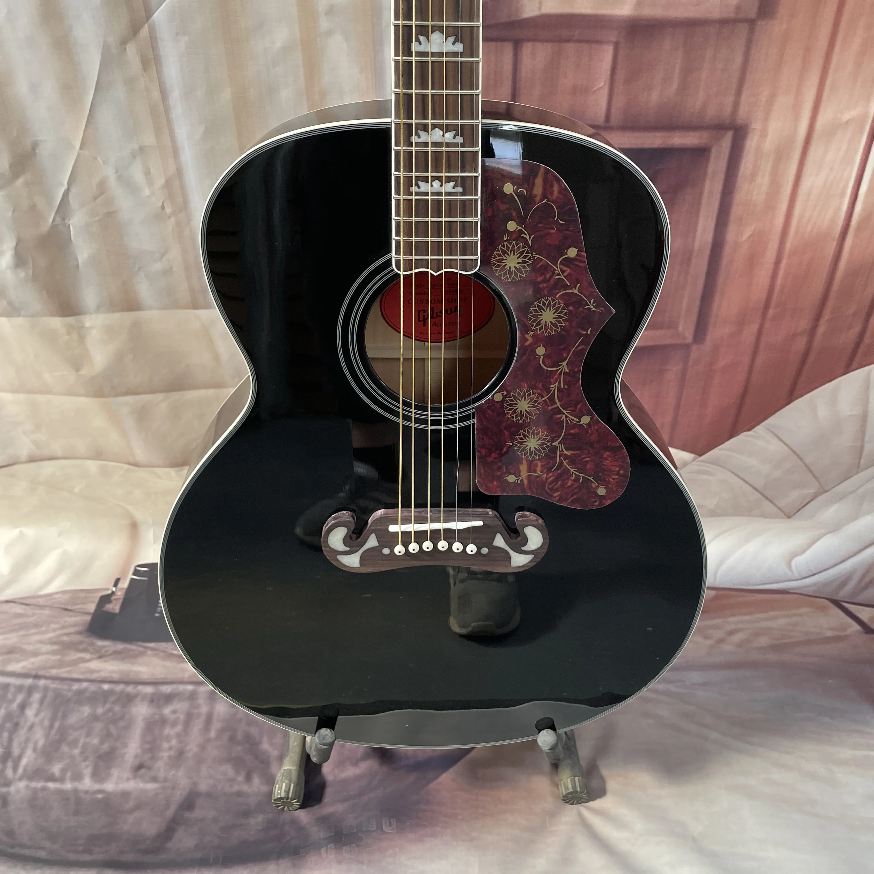 

еловый верх, гитара, гитара, акустическая гитара, черная, в наличии