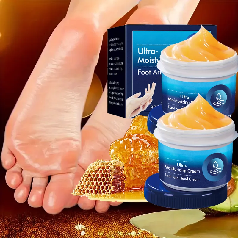2 cajas de crema antigrietas, reparación de grietas en el talón, eliminación de piel muerta, tratamiento de manos antiseca, crema reparadora nutritiva para la sequedad del pie