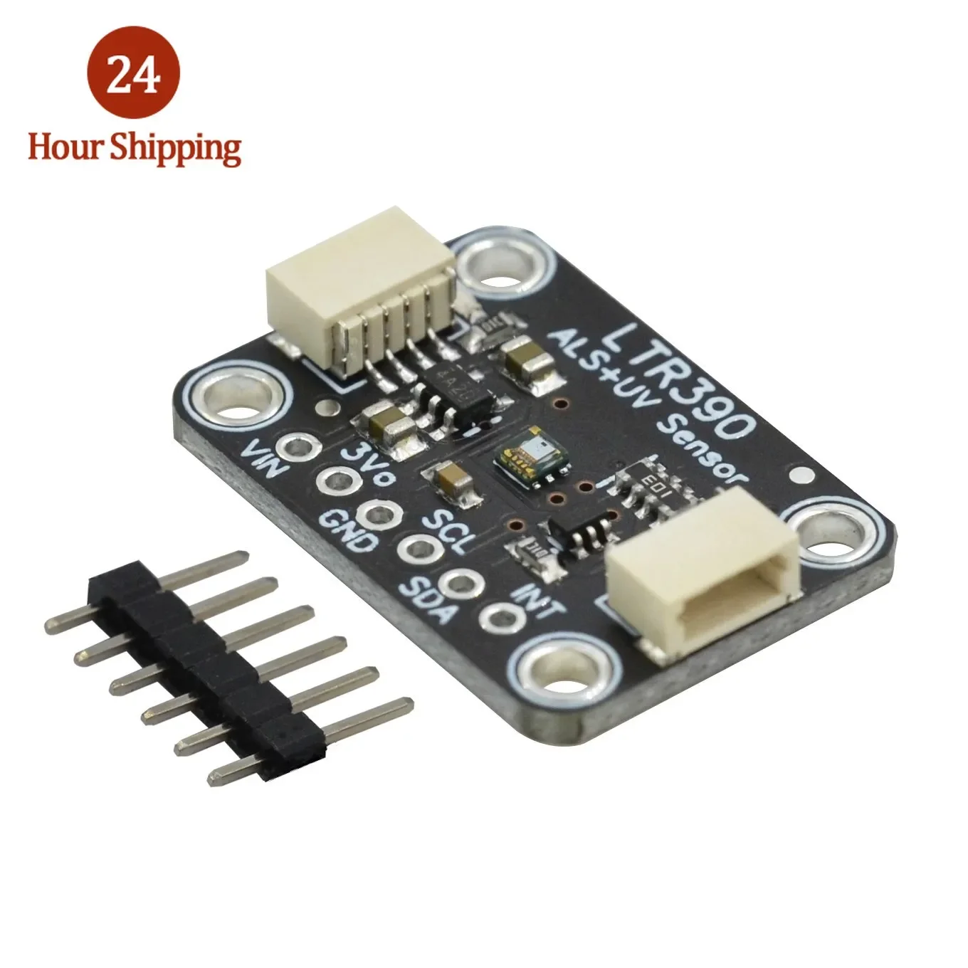 Gravity LTR390 UV Light Sensor 280nm to 430nm Support I2C UART 3.3V or 5V for Light intensity detection Weather Experime