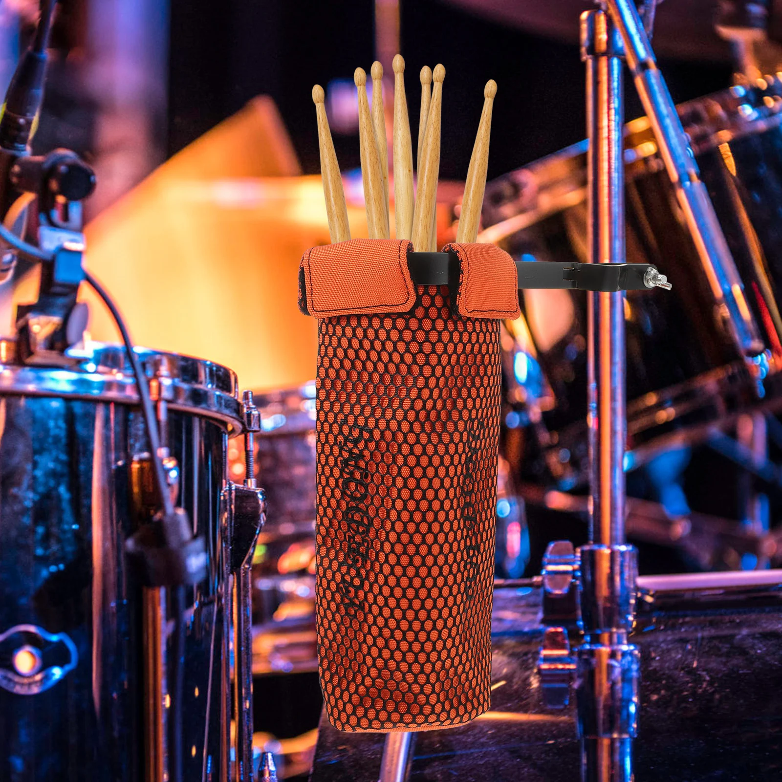 

Drum Stick Bag Storage Drumstick Holder Sticks Drumsticks Case Hand Frame Hanging