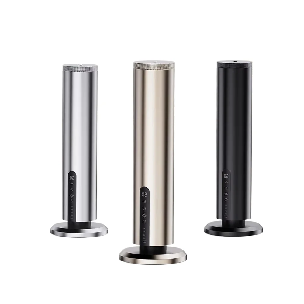 

Smart Portable Natural Oil Fragrance Diffuser Tower Bluetooth Remote Control Scent Marketing Nebulizer Diffuser for Room